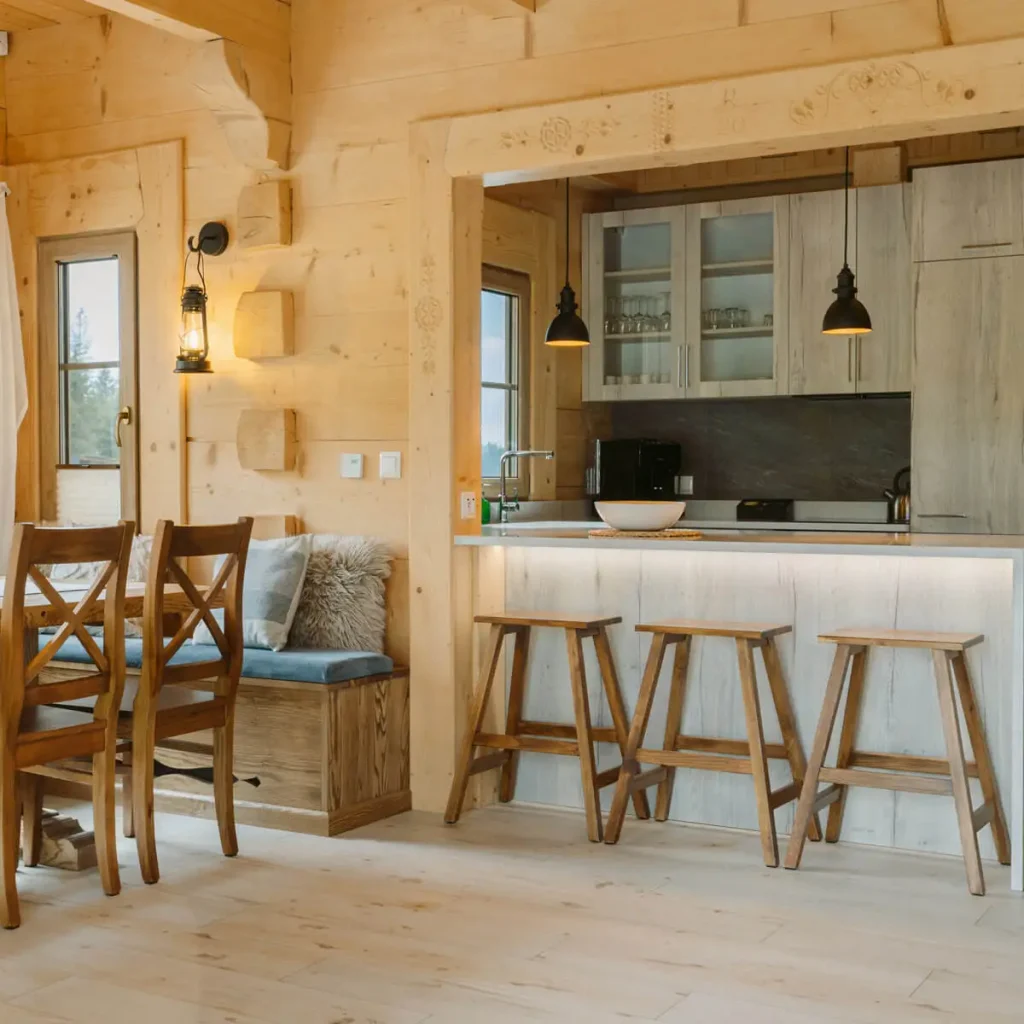 1x1 1200 Domki W Gorach Chata Gorska Kuchnia Jadalnia 1024x1024